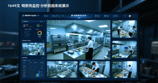 明廚亮灶AI監(jiān)控分析抓拍系統(tǒng)核心價值