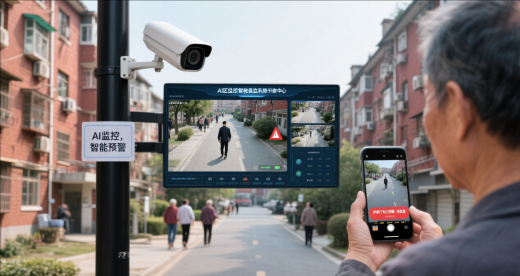 老舊小區的監控系統改造成AI智能監控預警系統