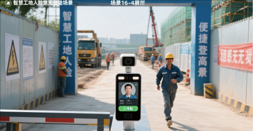 智慧工地人臉無感考勤管理系統(tǒng)實施方案