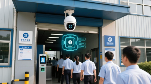 工廠人臉識(shí)別無(wú)感考勤系統(tǒng)解決方案